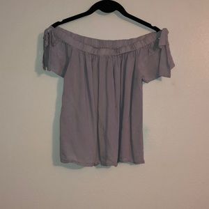 Off the shoulder blouse